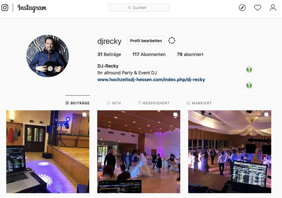 DJ-Recky auf Instagram Recky auf Instagramm